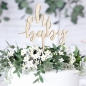 Preview: Cake Topper - oh baby - Holz